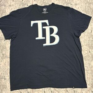 Men's Navy TB Logo T-Shirt